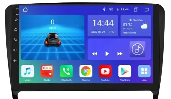 2din rádio octavia 2