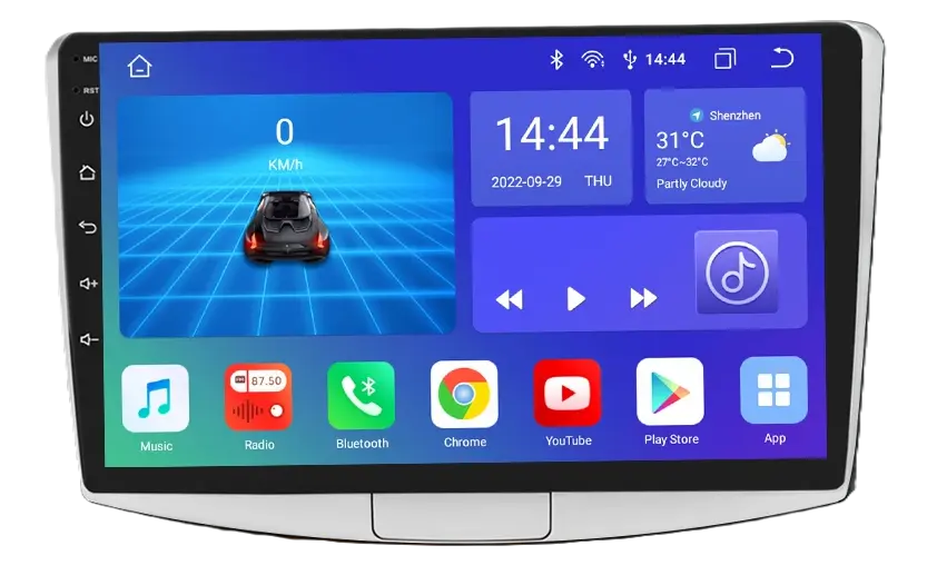 2din autorádio Passat